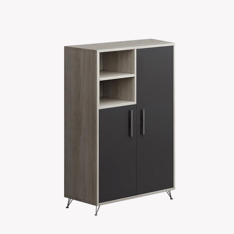 Modern Filing Cabinet Wood Lateral File Cabinet with Locking Storage