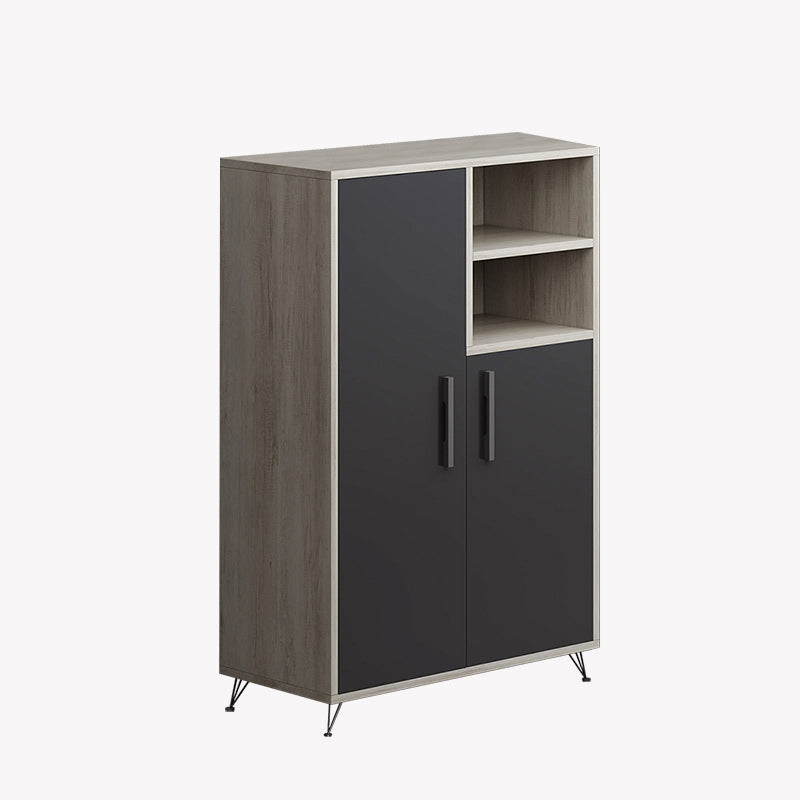 Modern Filing Cabinet Wood Lateral File Cabinet with Locking Storage