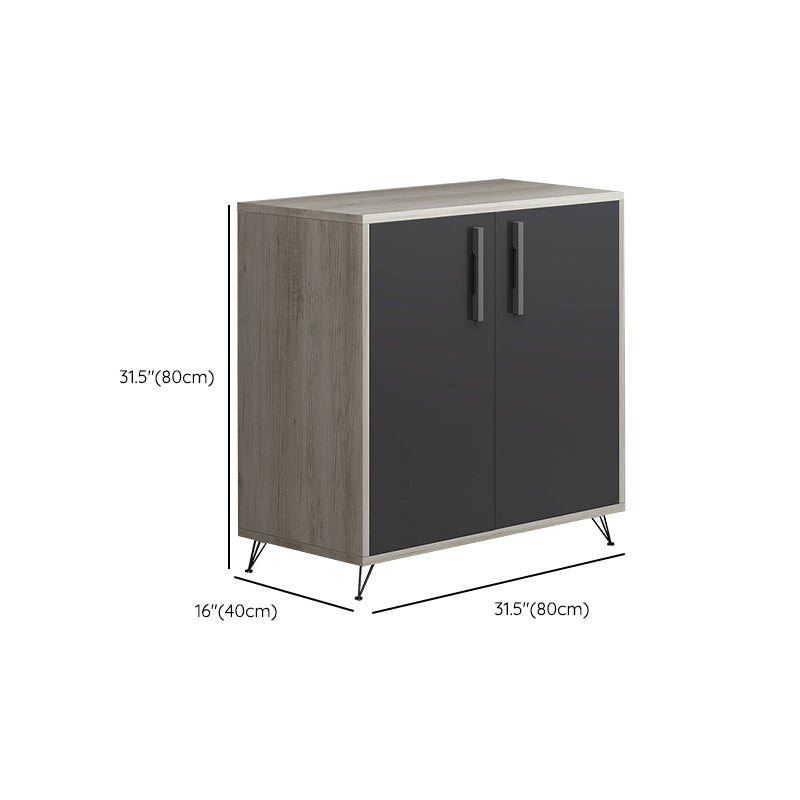 Modern Filing Cabinet Wood Lateral File Cabinet with Locking Storage