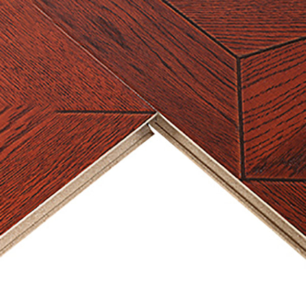 Laminate Floor Scratch Resistant Wooden Effect Rectangle Laminate Floor