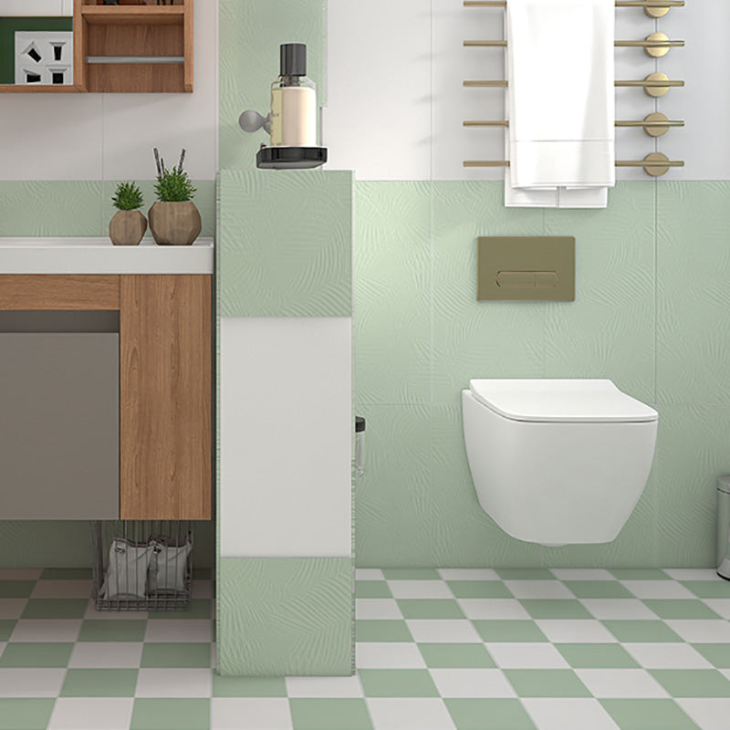 Square Ceramic Matte Straight Edge Singular Tile Spanish Bathroom Floor