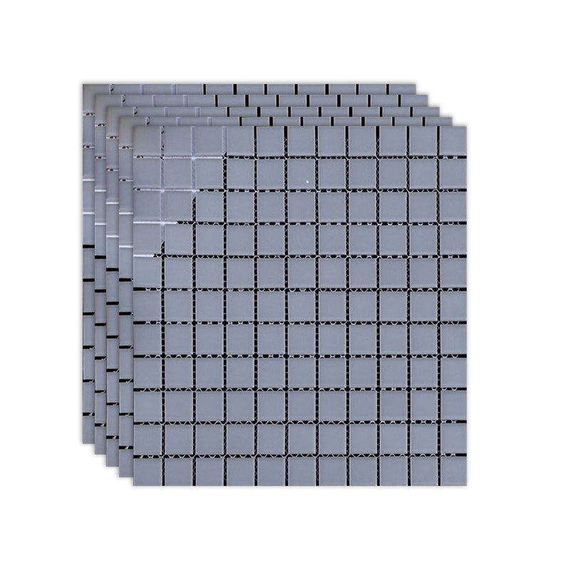 Black and White Wall Tile Mixed Material Mosaic Sheet Wall & Floor Tile