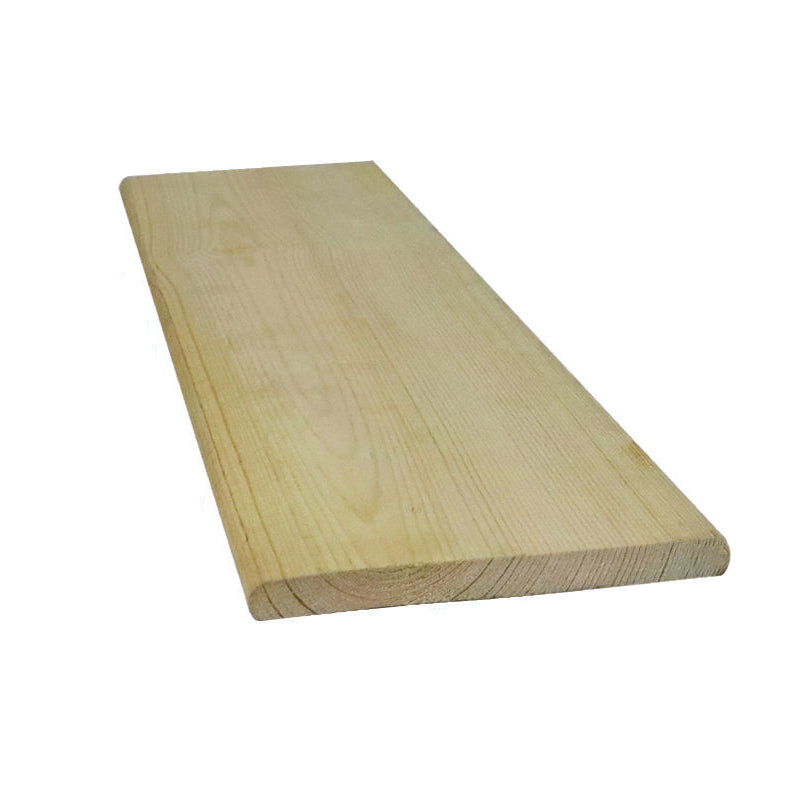 Solid Wood Flooring Rectangle Modern Style Anti-corrosion Nail Flooring