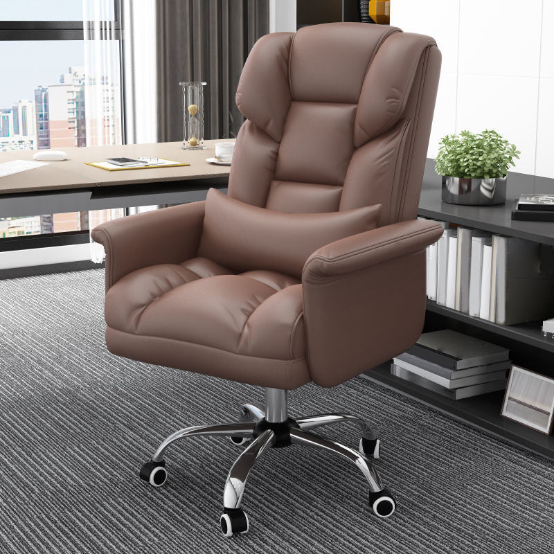 Contemporary Ergonomic Home Office Chair High Back Height-adjustable Office Chair