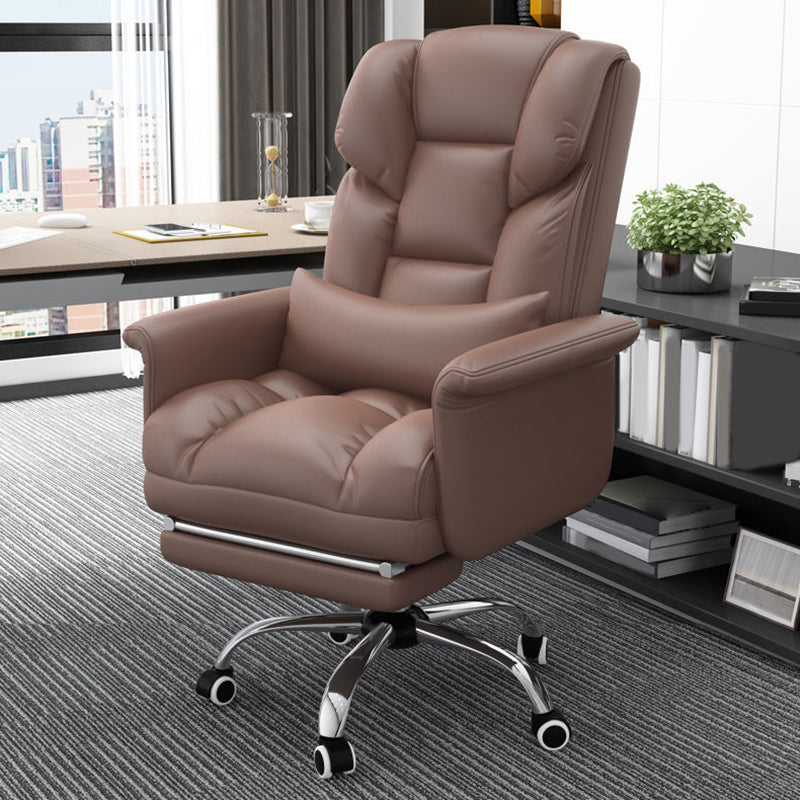 Contemporary Ergonomic Home Office Chair High Back Height-adjustable Office Chair