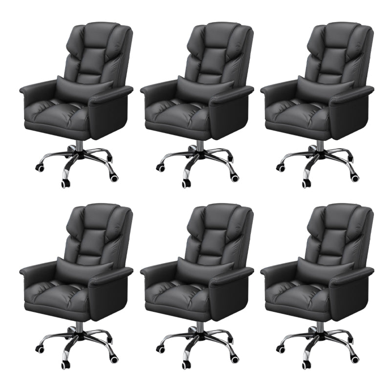 Contemporary Ergonomic Home Office Chair High Back Height-adjustable Office Chair