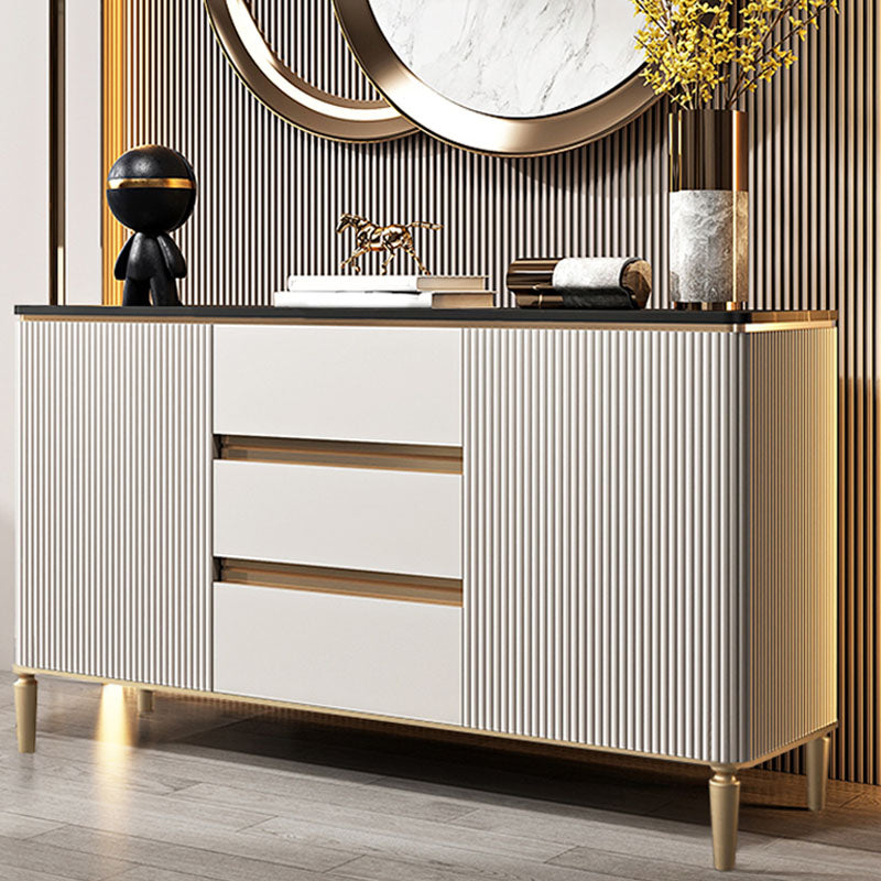 Glam 2 Door Sideboard Buffet Stand Cabinets Included for Living Room