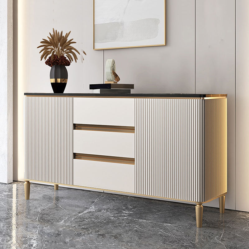 Glam 2 Door Sideboard Buffet Stand Cabinets Included for Living Room