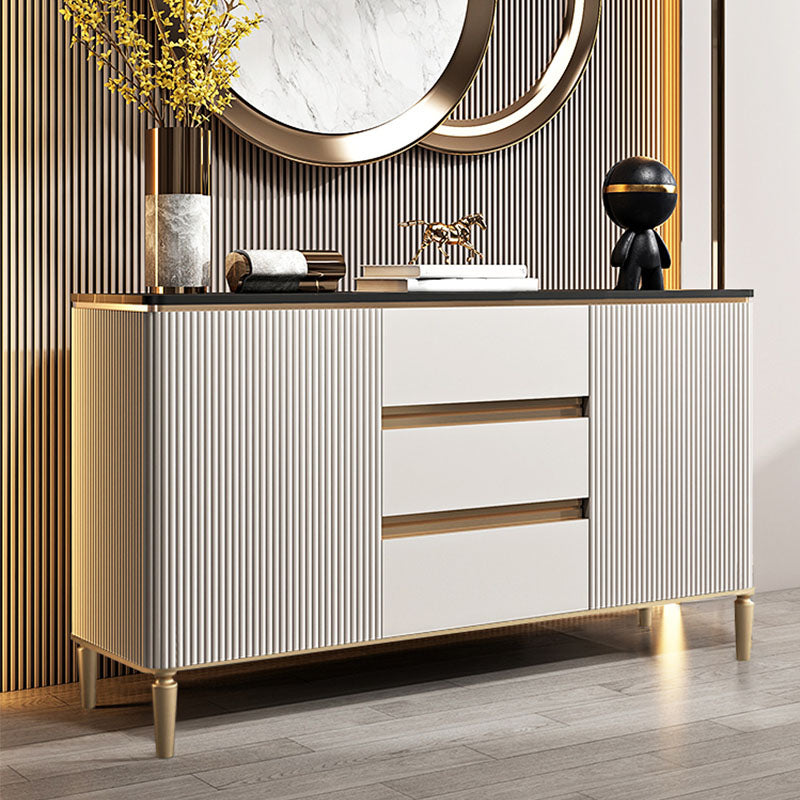 Glam 2 Door Sideboard Buffet Stand Cabinets Included for Living Room