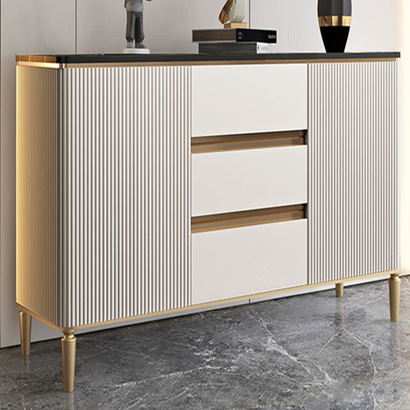 Glam 2 Door Sideboard Buffet Stand Cabinets Included for Living Room