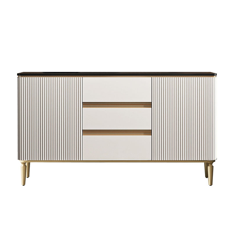 Glam 2 Door Sideboard Buffet Stand Cabinets Included for Living Room