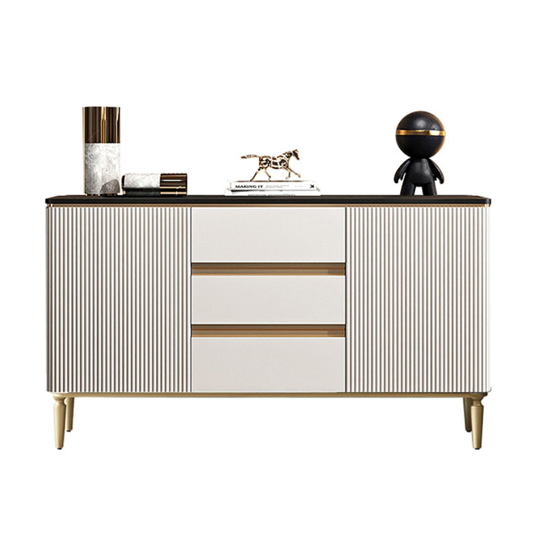 Glam 2 Door Sideboard Buffet Stand Cabinets Included for Living Room