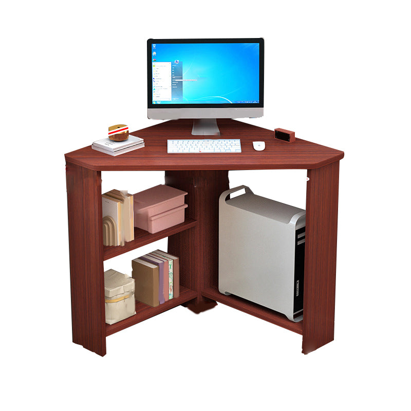 Modern Computer Desk Manufactured Wood Corner Writing Desk , 28.86 Inch H