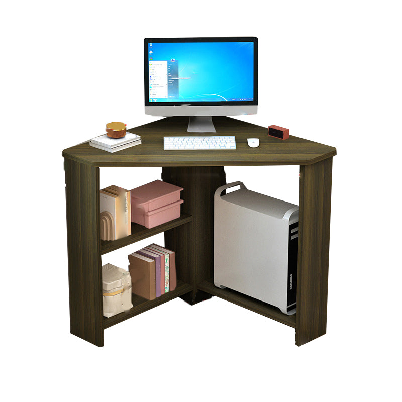 Modern Computer Desk Manufactured Wood Corner Writing Desk , 28.86 Inch H