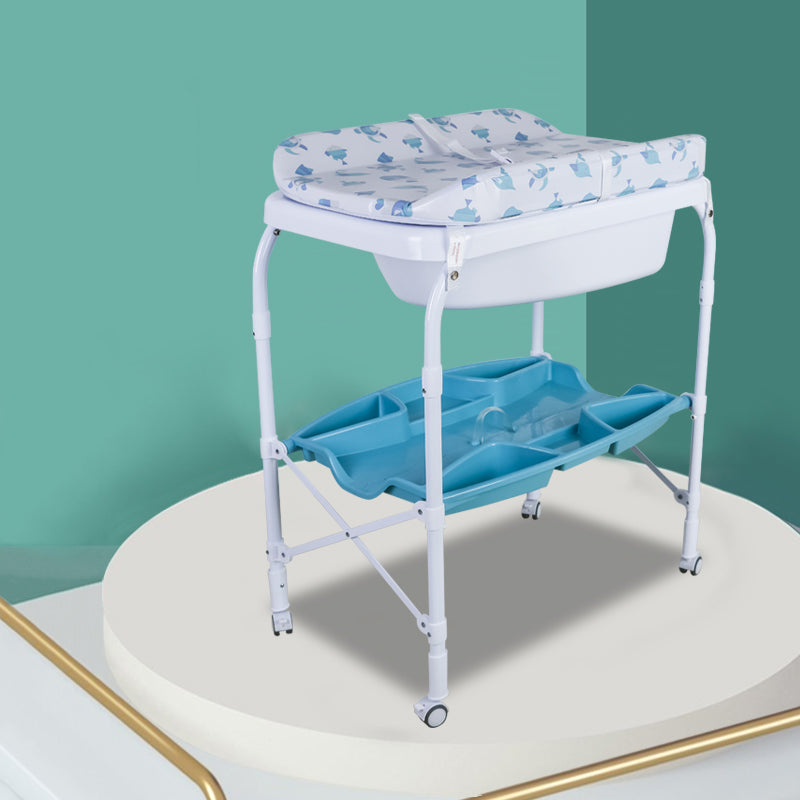 Modern Baby Changing Table Folding Changing Table with Bathtub