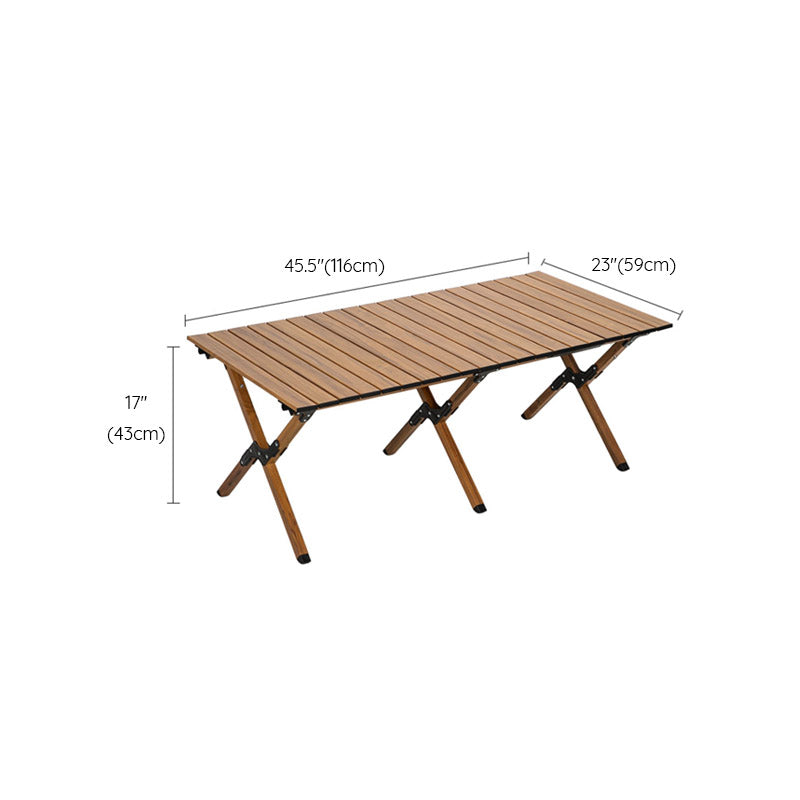 Modern Waterproof Geometric Courtyard Table Aluminum Outdoor Table