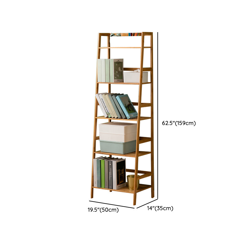 Industrial Closed Back Standard Kids Bookcase Wood Bookshelf