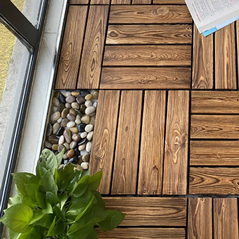 Outdoor Composite Deck Tiles Snapping Striped Detail Kit Deck Tiles