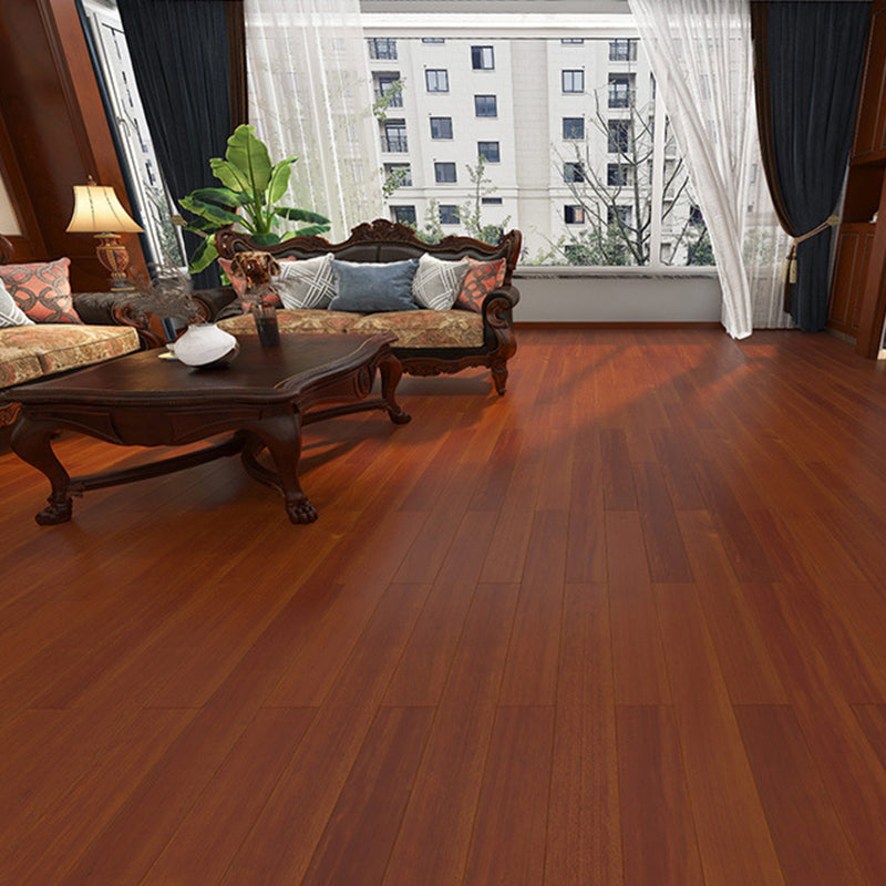 Modern Style Smooth Wood Flooring Rectangle Click Lock Anti-corrosion Wood Flooring