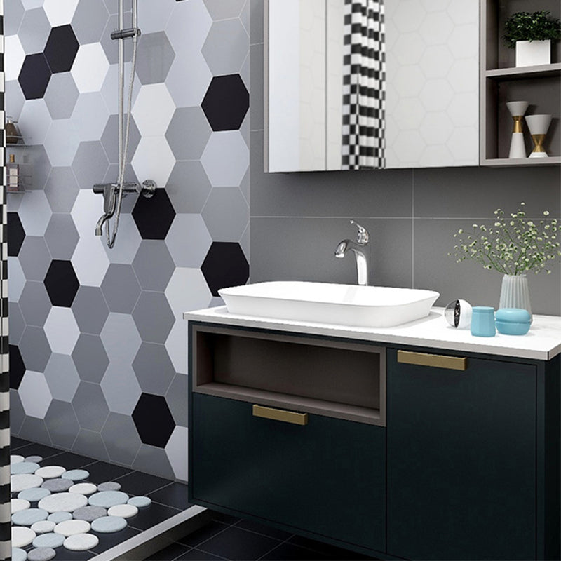 Modern Style Waterproof Wall Tile Straight Edge Hexagon Wall Tile