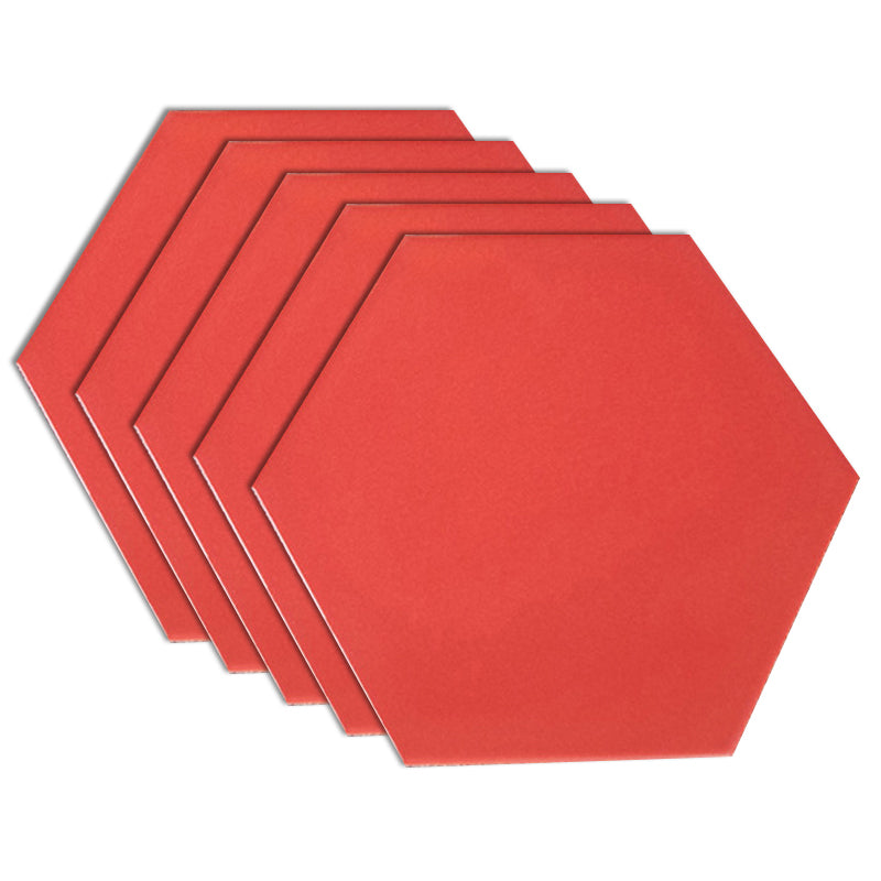 Modern Style Waterproof Wall Tile Straight Edge Hexagon Wall Tile