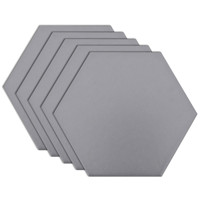 Modern Style Waterproof Wall Tile Straight Edge Hexagon Wall Tile