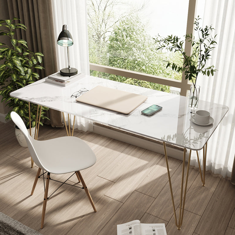 Hairpin Shape Base Home Office Desk Simple Style Writing Desk