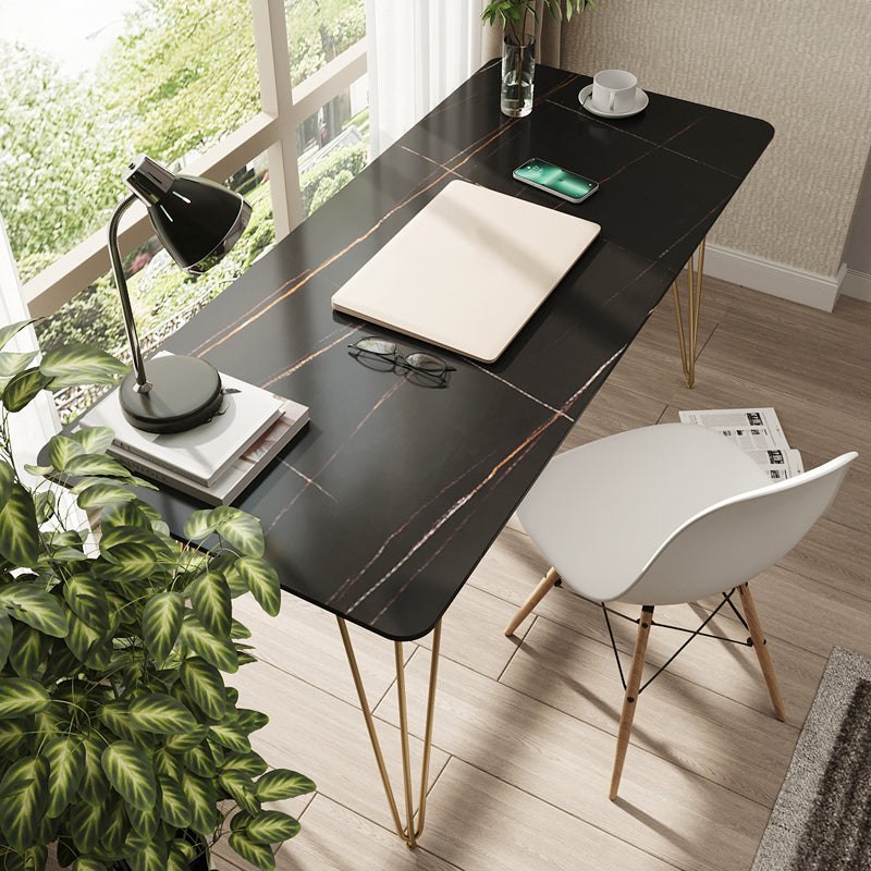 Hairpin Shape Base Home Office Desk Simple Style Writing Desk