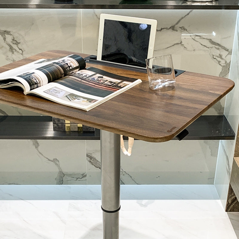 Engineered Wood Office Desk Rectangle Adjustable Modern Style Computer Desk