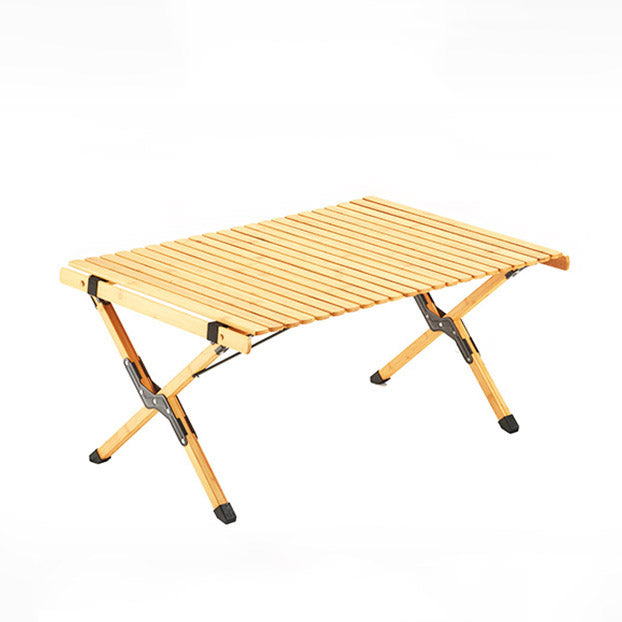 Modern Style Folding Table Outdoor Manufactured Wood Camping Table