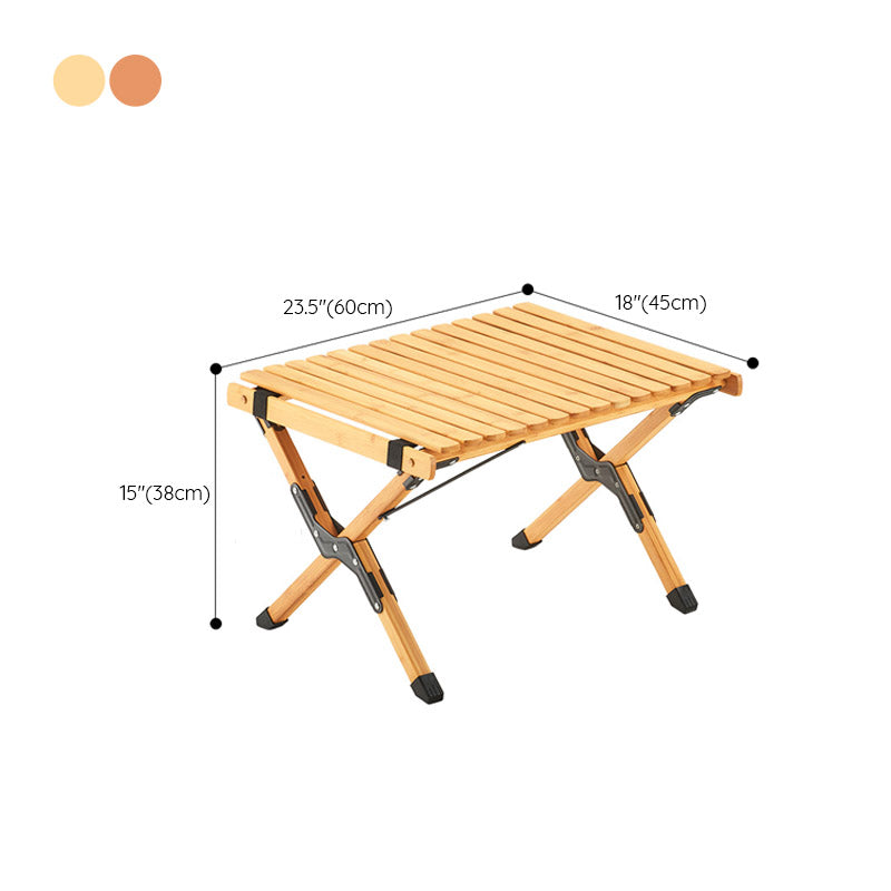 Modern Style Folding Table Outdoor Manufactured Wood Camping Table