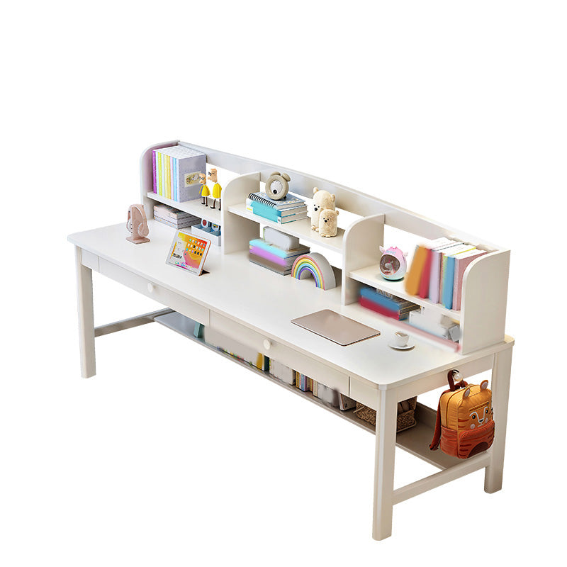 Wooden Kids Desk Writing Desk and Chair Set Kids Desk with Drawers