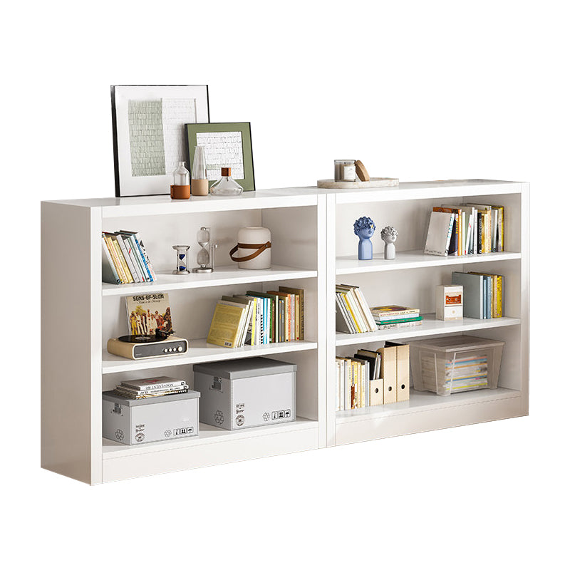 Scandinavian Shelf Manufactured Wood Standard Kids Bookcase in Natural/White