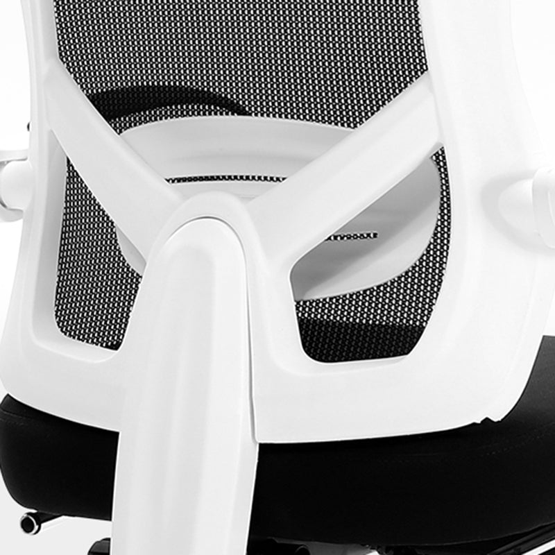 Padded Arms Office Chair Tilt Mechanism No Distressing Ergonomic Desk Chair with Wheels