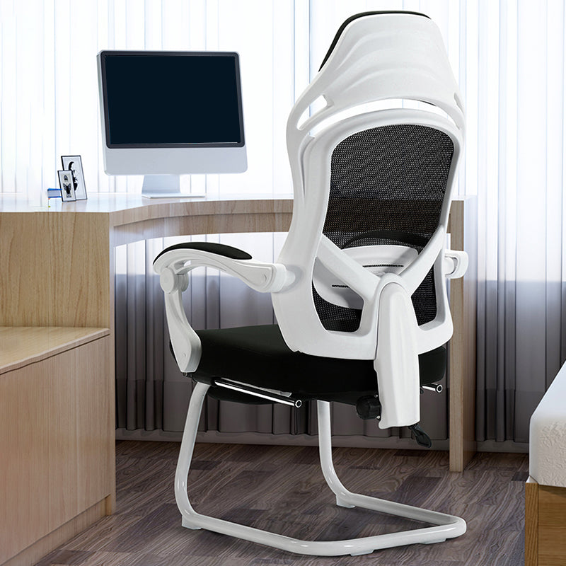 Padded Arms Office Chair No Distressing Ergonomic Desk Chair