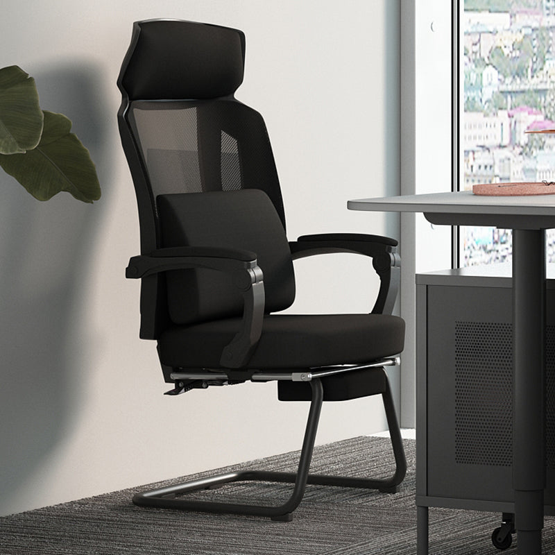 Padded Arms Office Chair No Distressing Ergonomic Desk Chair