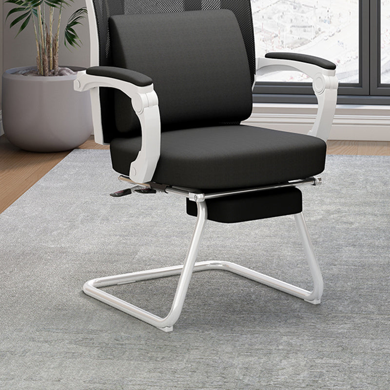 Padded Arms Office Chair No Distressing Ergonomic Desk Chair