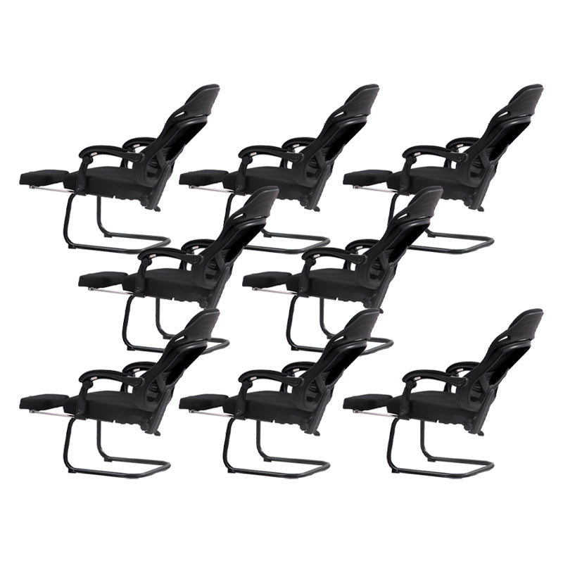 Padded Arms Office Chair No Distressing Ergonomic Desk Chair