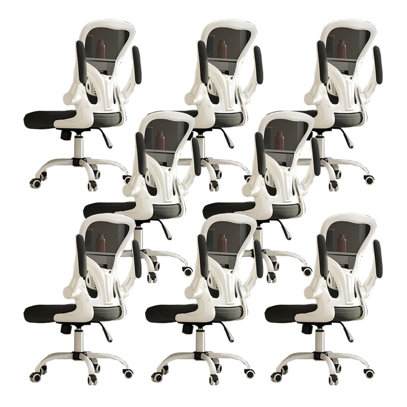 Removable Arms Chair Tilt Mechanism No Distressing Ergonomic Desk Chair with Wheels