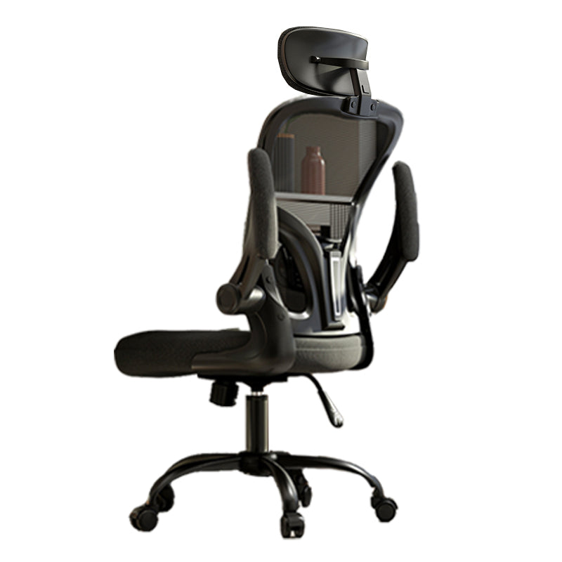 Removable Arms Chair Tilt Mechanism No Distressing Ergonomic Desk Chair with Wheels