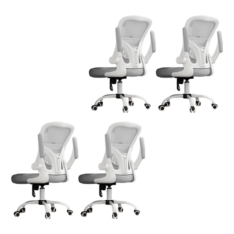 Removable Arms Chair Tilt Mechanism No Distressing Ergonomic Desk Chair with Wheels