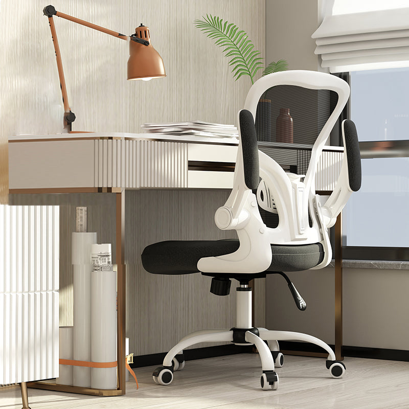 Removable Arms Chair Tilt Mechanism No Distressing Ergonomic Desk Chair with Wheels