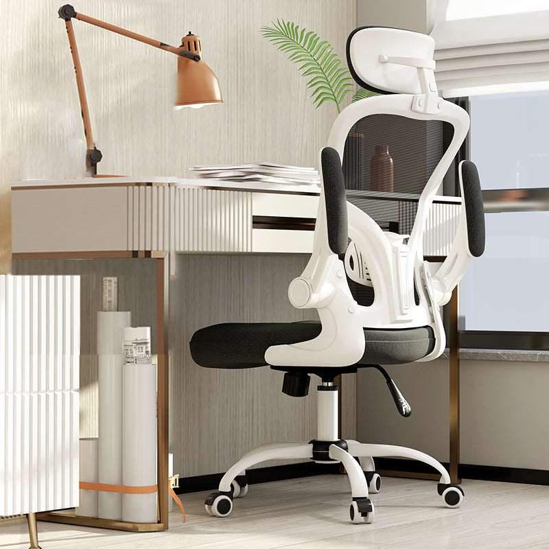 Removable Arms Chair Tilt Mechanism No Distressing Ergonomic Desk Chair with Wheels