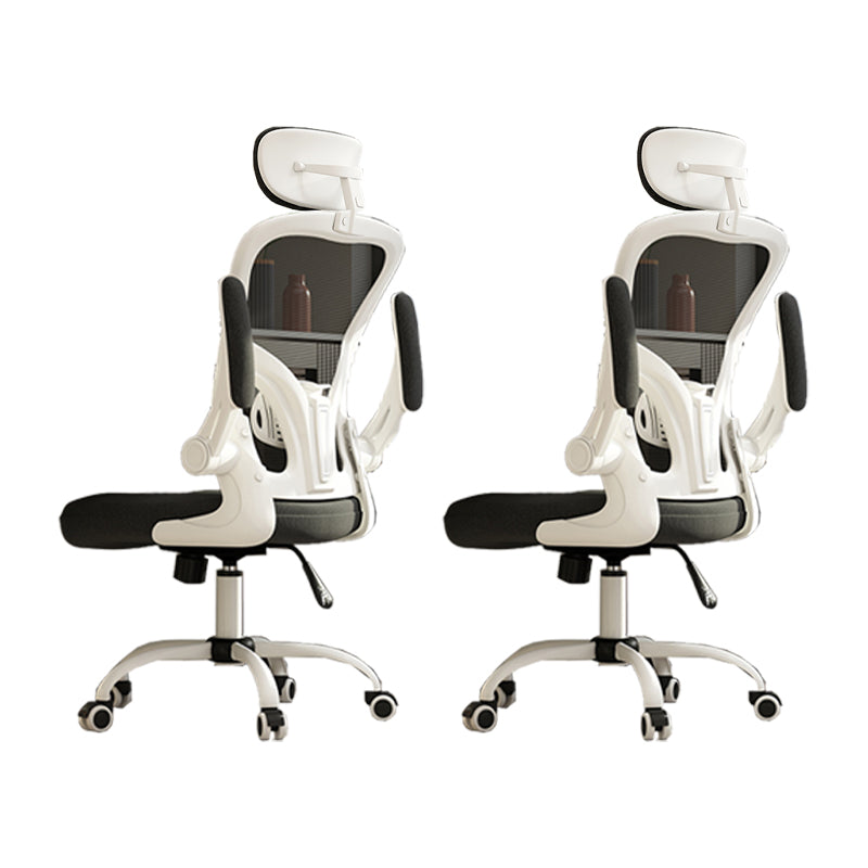 Removable Arms Chair Tilt Mechanism No Distressing Ergonomic Desk Chair with Wheels