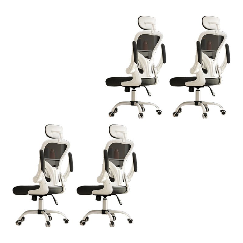 Removable Arms Chair Tilt Mechanism No Distressing Ergonomic Desk Chair with Wheels