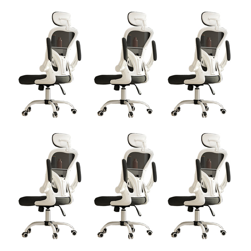 Removable Arms Chair Tilt Mechanism No Distressing Ergonomic Desk Chair with Wheels