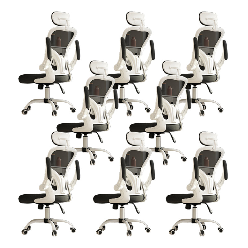 Removable Arms Chair Tilt Mechanism No Distressing Ergonomic Desk Chair with Wheels