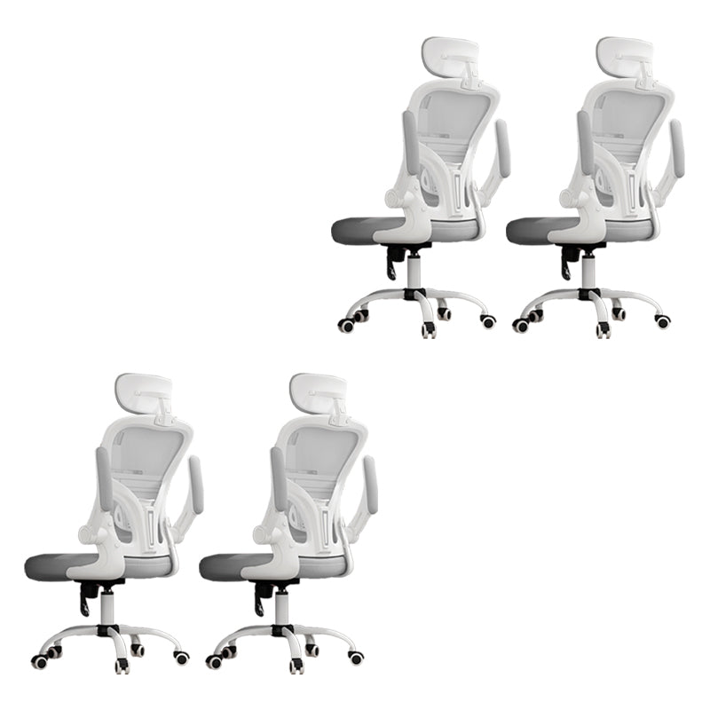 Removable Arms Chair Tilt Mechanism No Distressing Ergonomic Desk Chair with Wheels