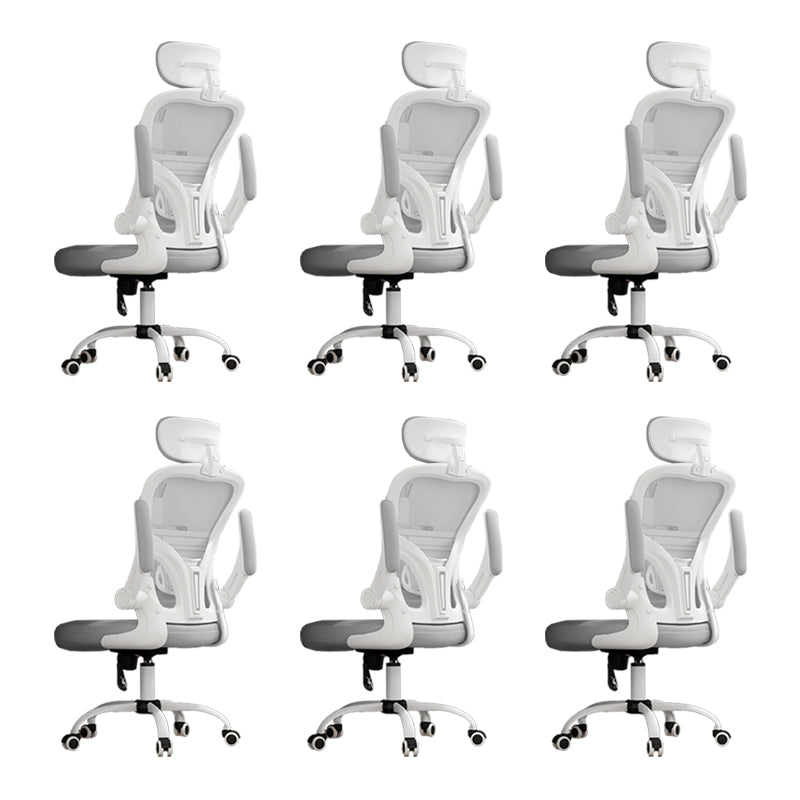 Removable Arms Chair Tilt Mechanism No Distressing Ergonomic Desk Chair with Wheels