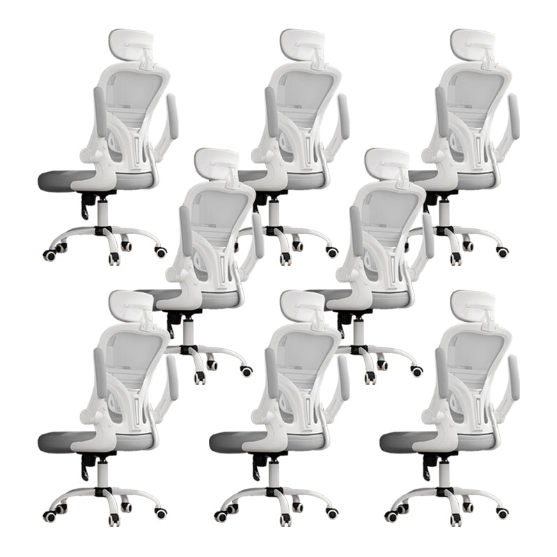 Removable Arms Chair Tilt Mechanism No Distressing Ergonomic Desk Chair with Wheels